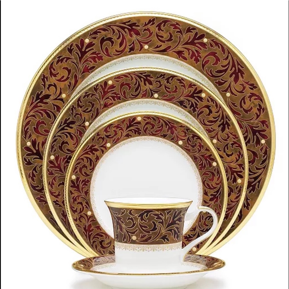 Noritake Xavier Gold 5-Piece Place Setting